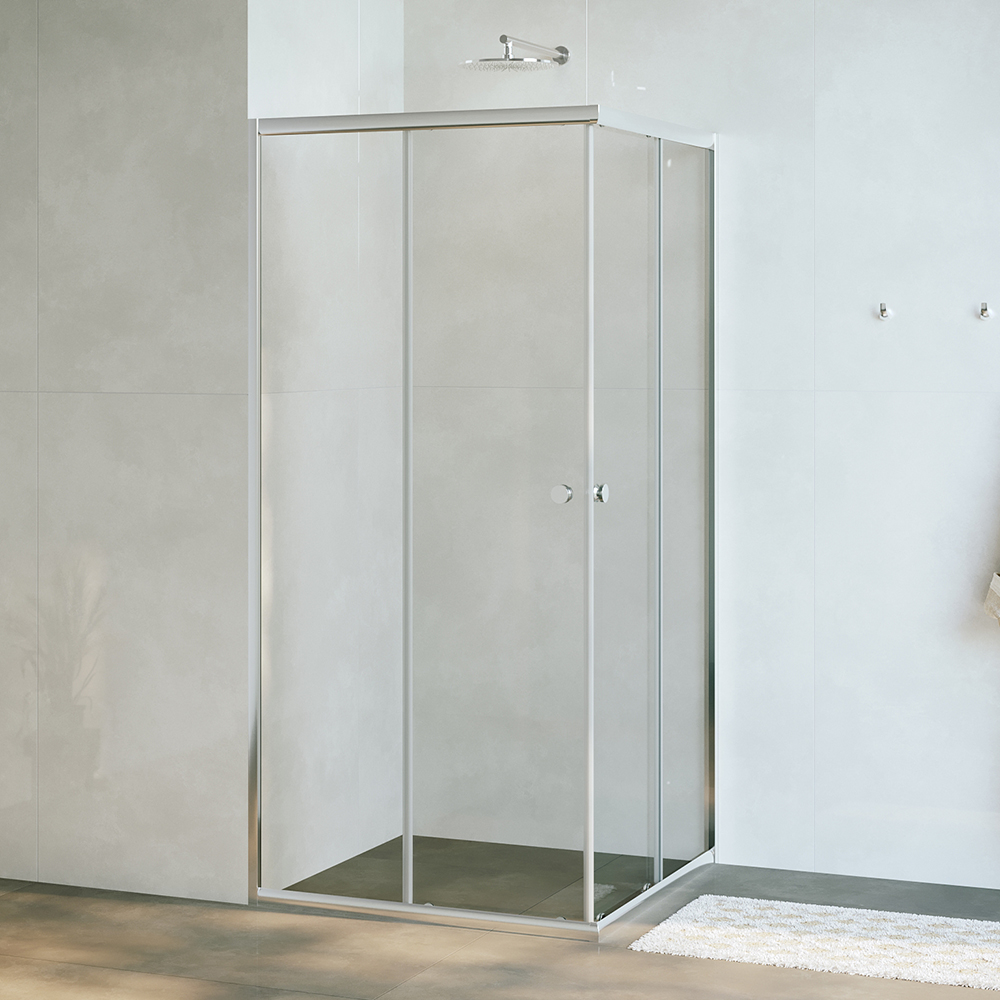 Душевой уголок Dolphin TN-205-J (Прозрачное, 800x800)