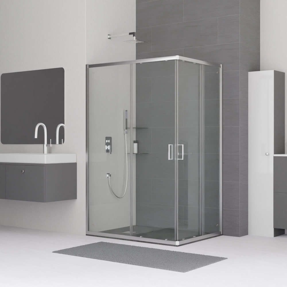 Душевой уголок RGW CL-44 (Прозрачное, 900x1000)