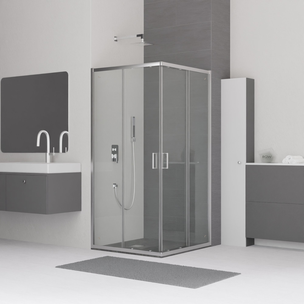 Душевой уголок RGW CL-34 (Прозрачное, 800x800)