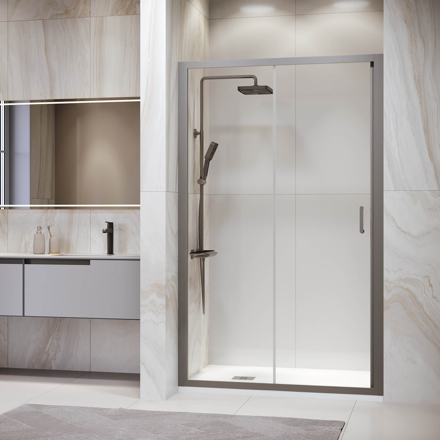 Душевая дверь RGW PA-14Gr (Прозрачное, 1200)